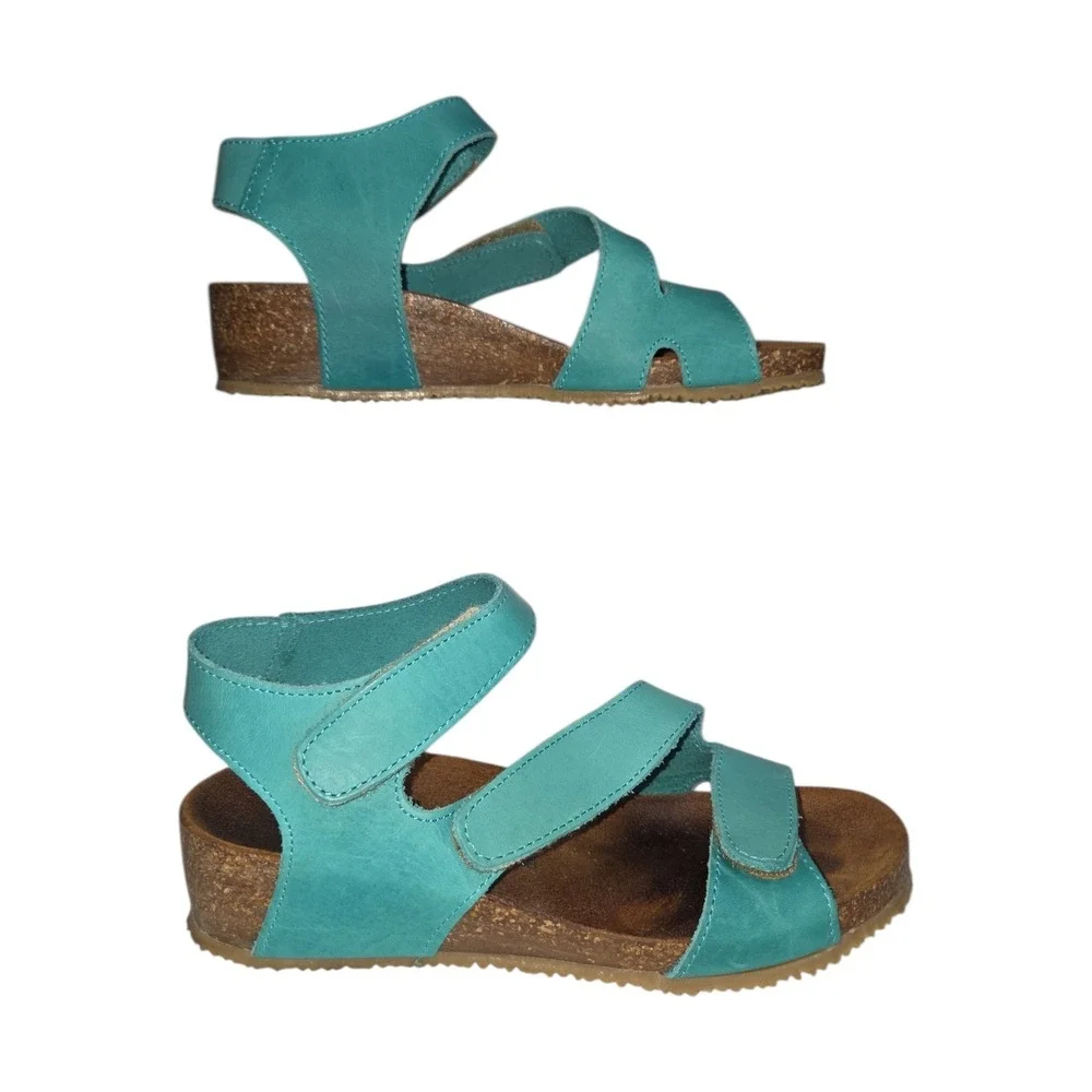 Bionatura teal leather